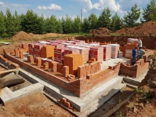 Дом по Васту в Сибири (строится)