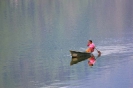 На озере. Покхара. Непал.
